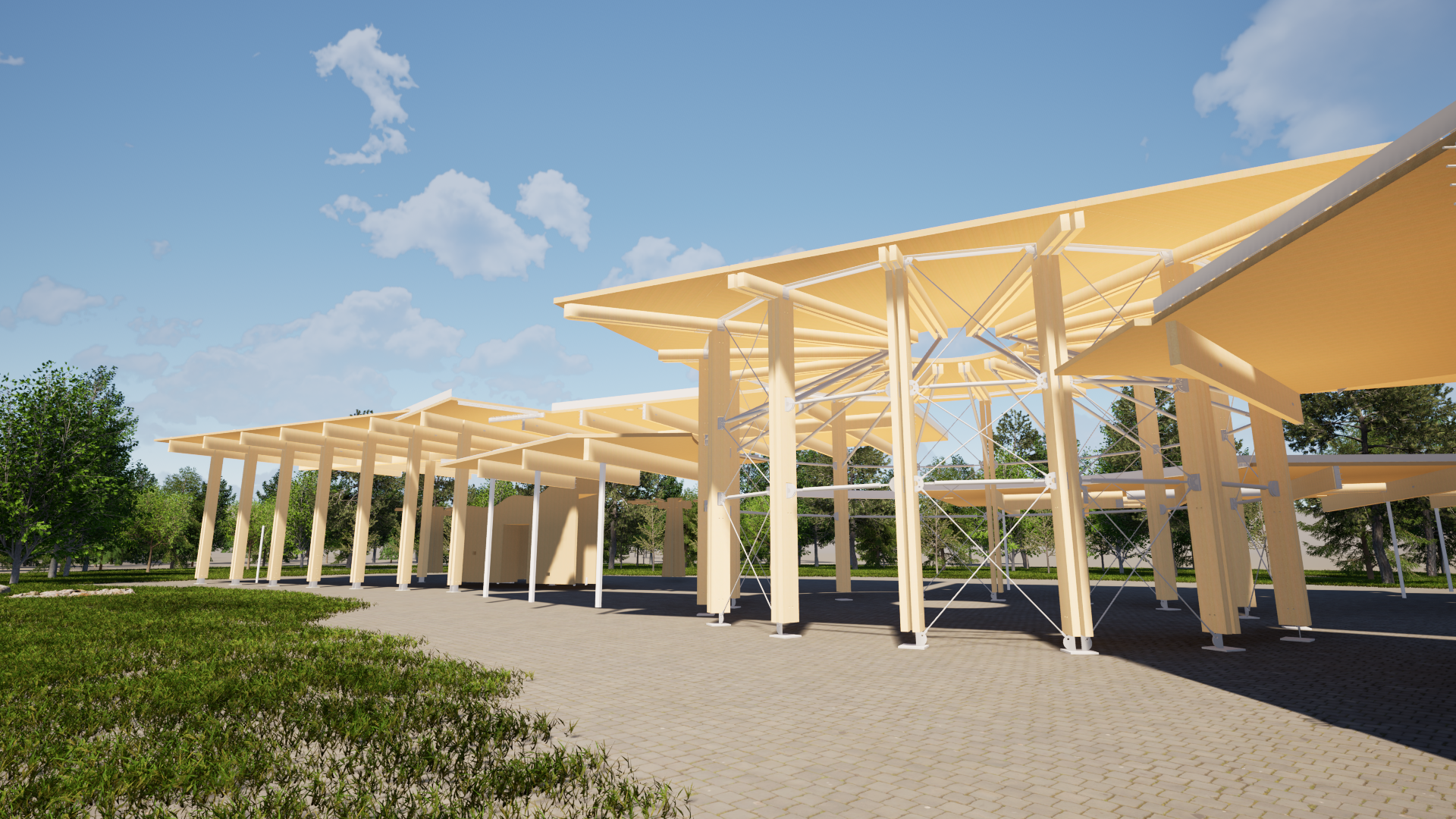 Hilda L. Solis Environmental Justice Center exterior at Puente Hills Regional Park